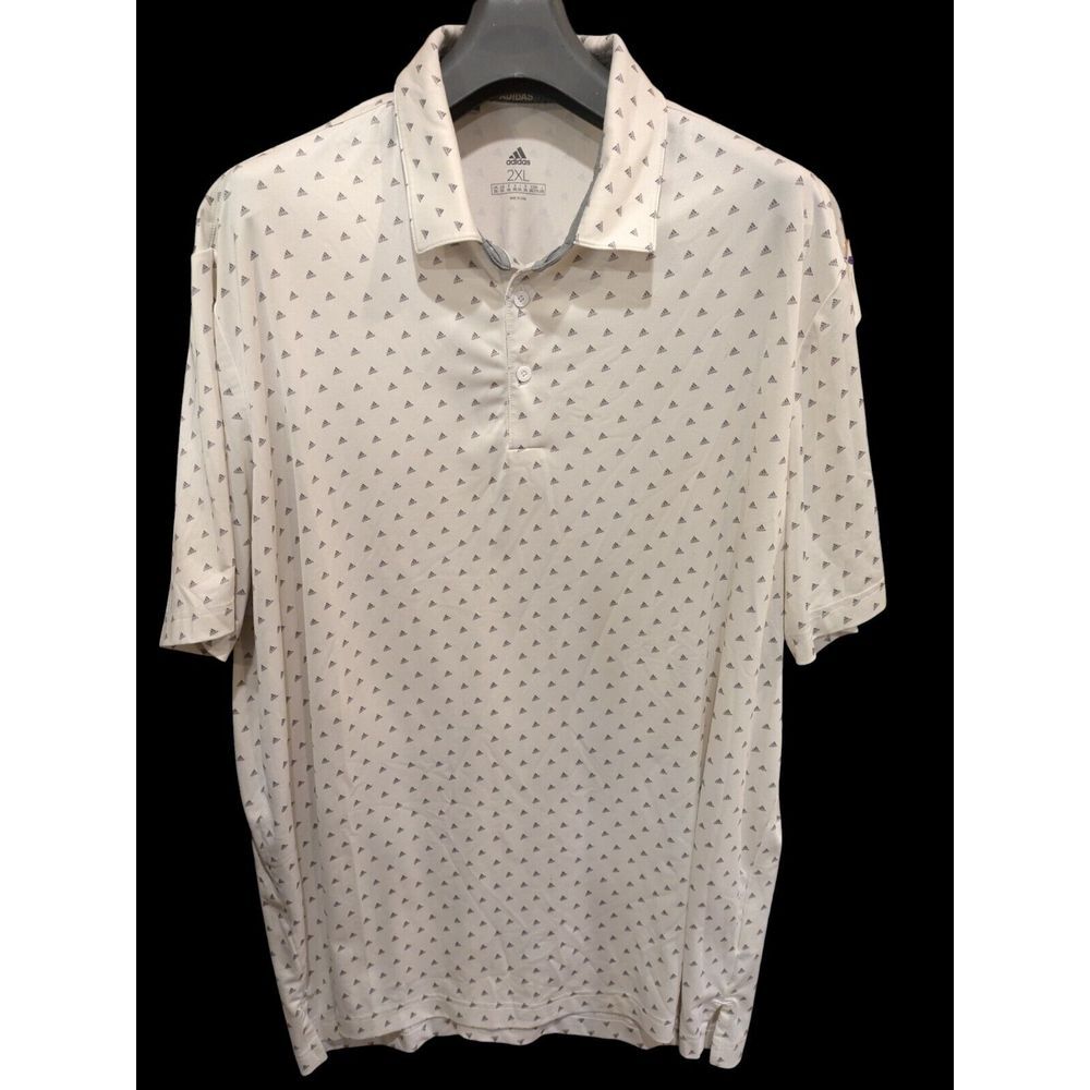 Men's Adidas Running Golf T-shirt, Size XXL‎ All Over Print "Adidas"